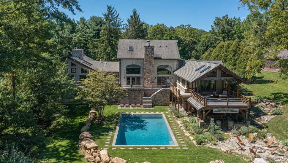 Doylestown Estate With Historic Mill Incorporated Into Main Home Hits Market for $3.995M