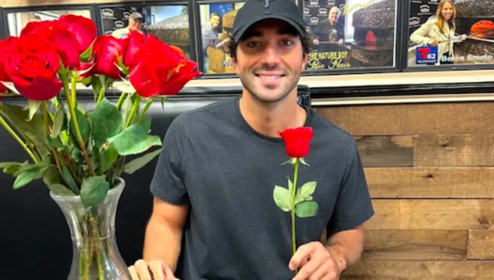 Joey Graziadei at the Collegeville Italian Bakery on a previous visit to the bakery.