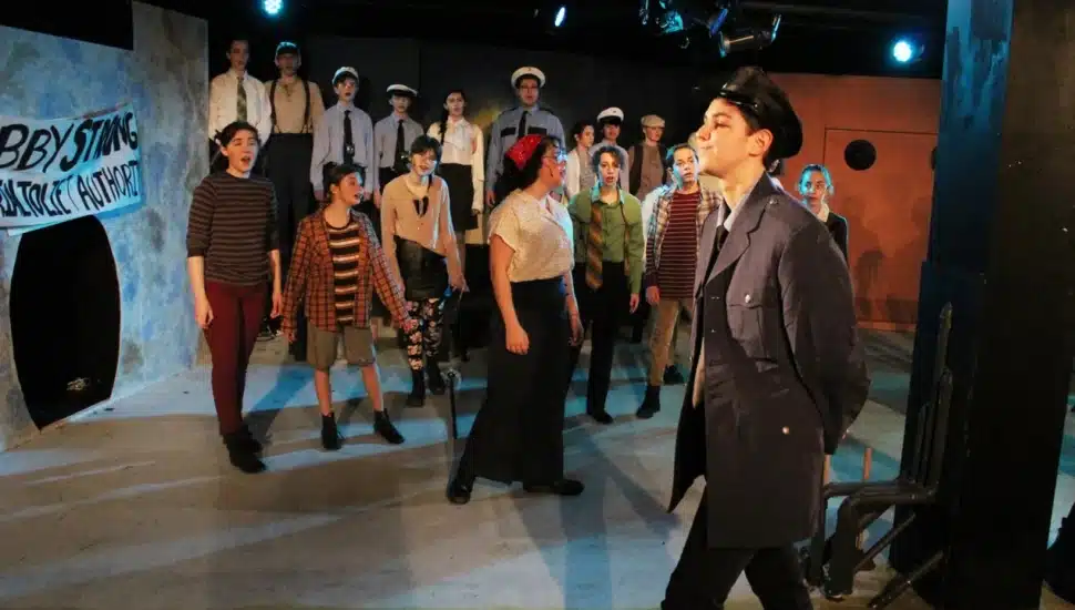 Youth performers at the Wolf Performing Arts Center.
