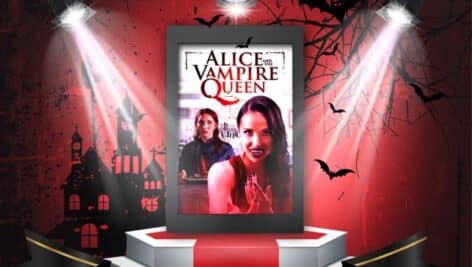 Movie poster for "Alice and the Vampire Queen"