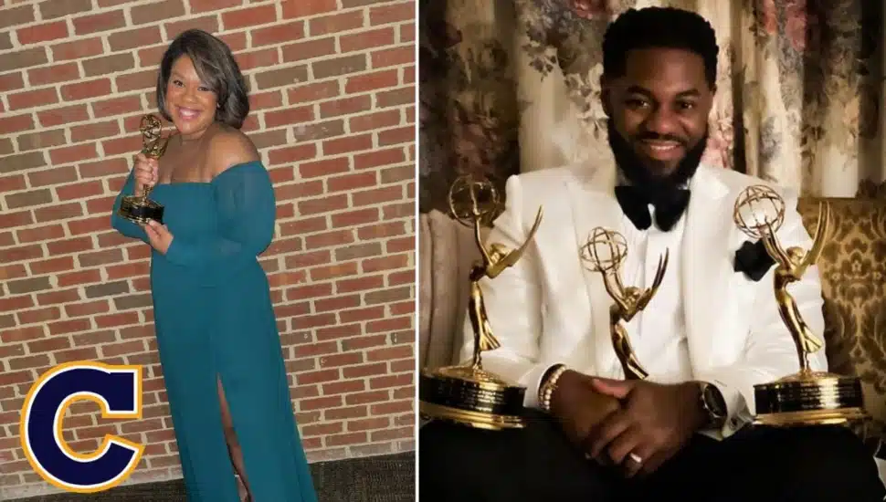 Ayanna Clark and Theron Louis.