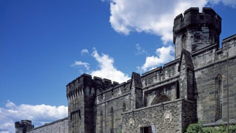Eastern State Penitentiary was ranked the second most haunted place in the world.