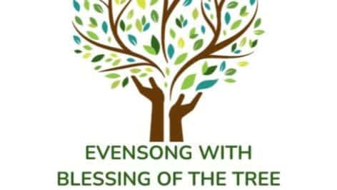 Evensong with blessing of the tree.