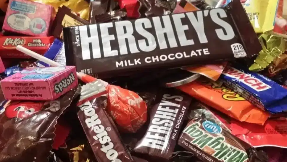 Halloween candy.