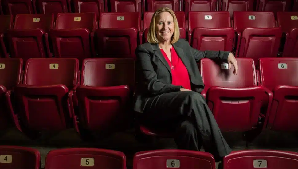 Jill Bodensteiner at Saint Joseph's University.