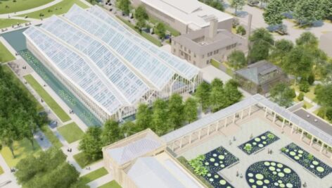 Imagined design of Longwood Gardens' project.