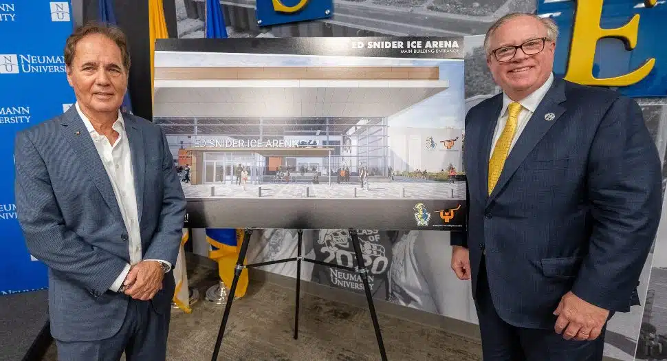 Neumann Receives Largest Gift Ever, $15M Matching Grant, to Build Ed Snider Ice Rink