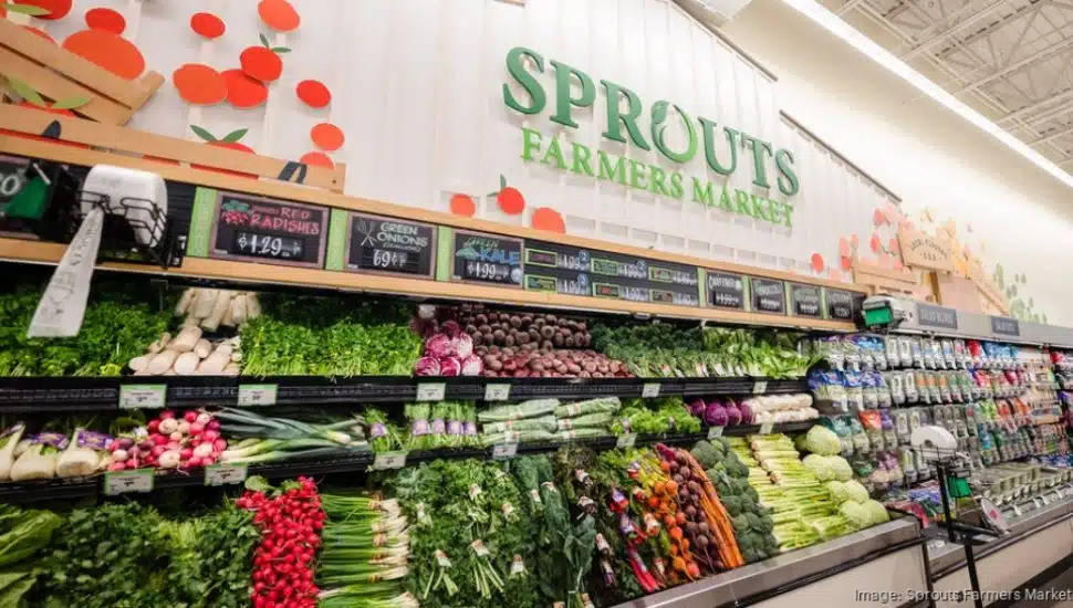 The inside of one of the Sprouts Farmers Market locations.