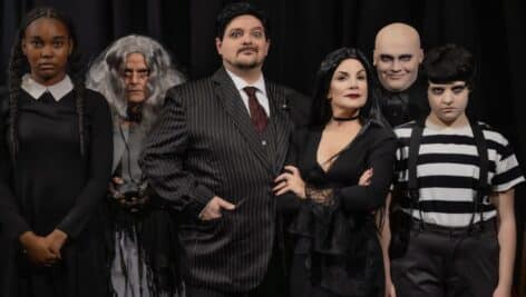The cast of "The Addams Family"