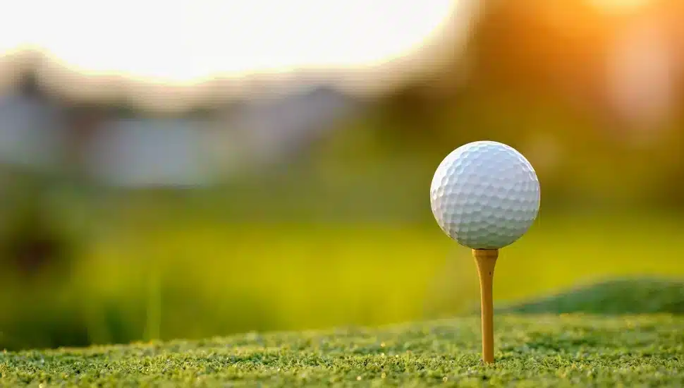 A golf course