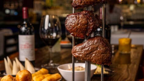 All-you-can-eat meat at Gaucho's Prime in King of Prussia.