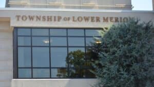 The Lower Merion Township Administration building.