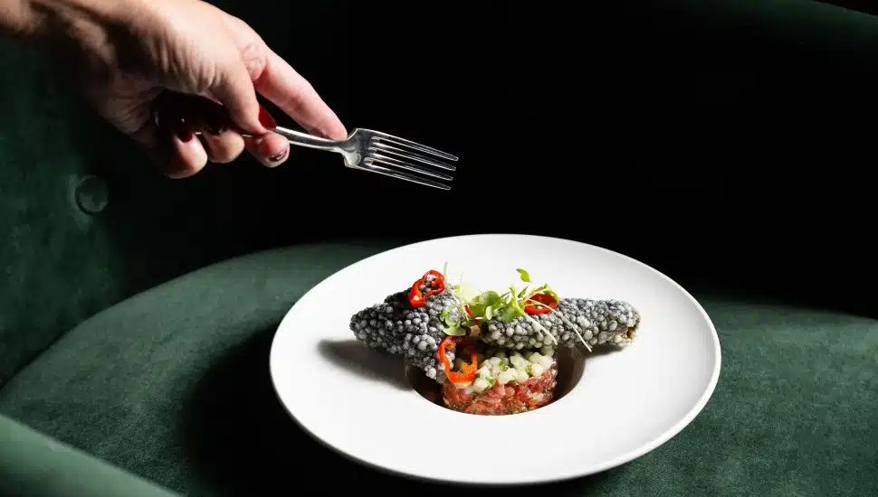 Fine cuisine at The Mallard at Mainland Inn.