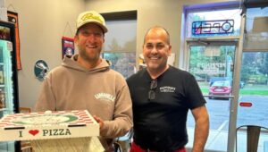 David Portnoy recently visited to two local pizza places, Lucatelli's Pizzeria and Peppino's Tomato Pies in Chalfont.