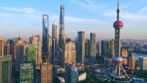 The city of Shanghai.