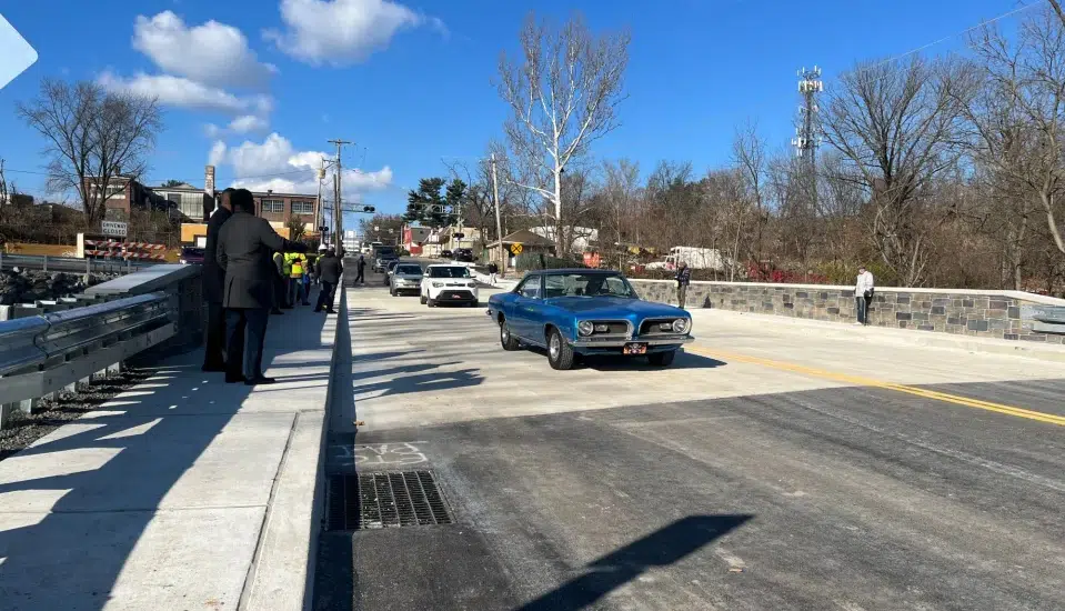 Sterigere Street Bridge in Norristown.