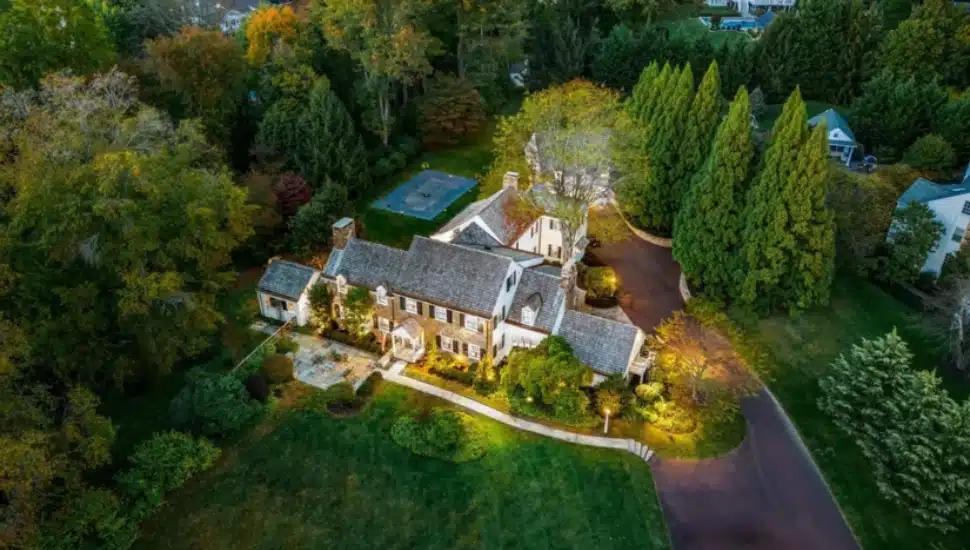 A home on Boxwood Road in Bryn Mawr.