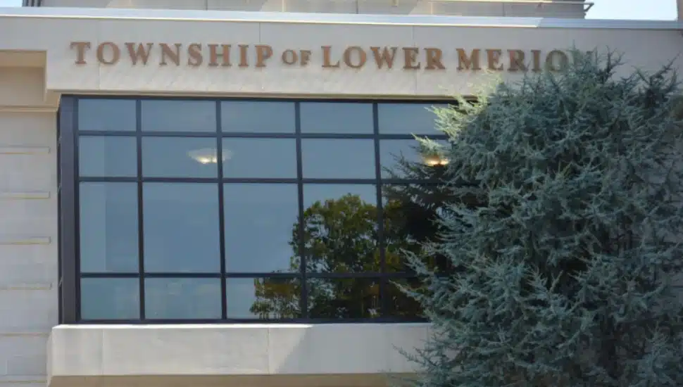 The Lower Merion Township Administration Building.