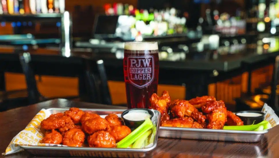 Wings at a P.J. Whelihan’s' location.