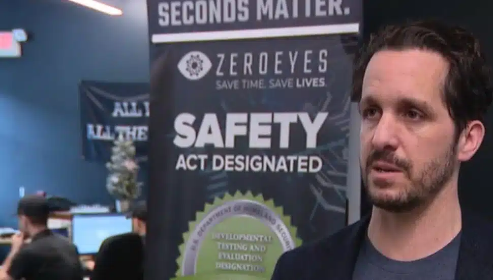 Rob Huberty, co-founder of ZeroEyes.