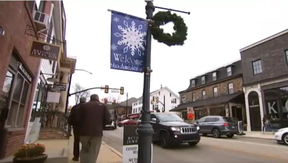 Shopping in Ambler.