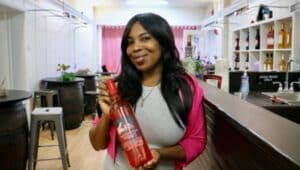 Shakia Williams, owner of Cyrenity Sips in Hatboro.