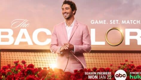 "The Bachelor" ad with Joey Graziadei.
