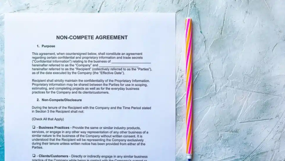 non-compete agreement