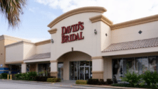 A David's Bridal store.