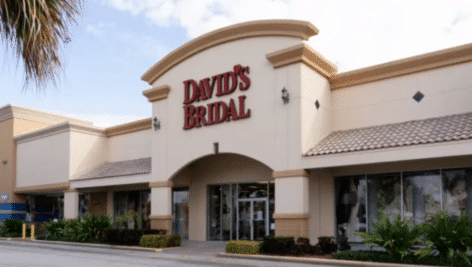 A David's Bridal store.