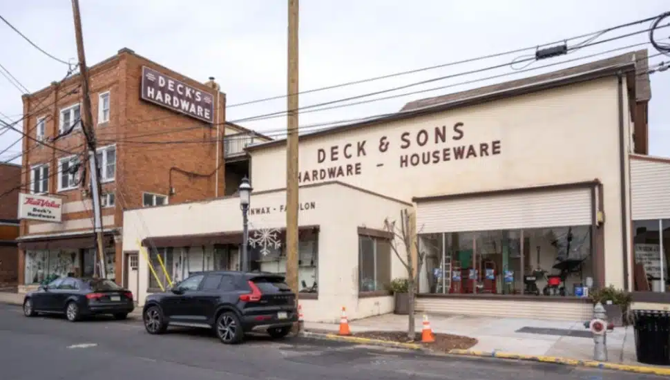 Deck's Hardware in Ambler.