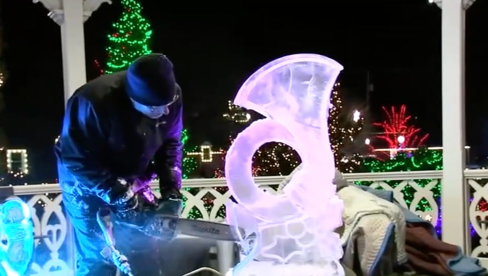 Fire and Frost Festival at Peddler's Village.
