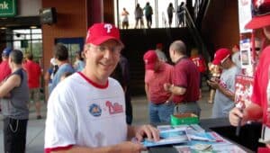 Jeff Yass at a Phillies Game