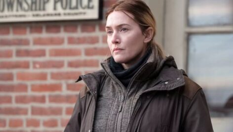 Kate Winslet as Mare Sheehan in Mare of Easttown.