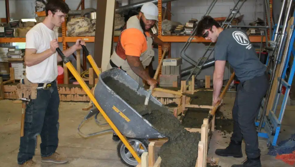 Students at North Montco Technical Career Center.
