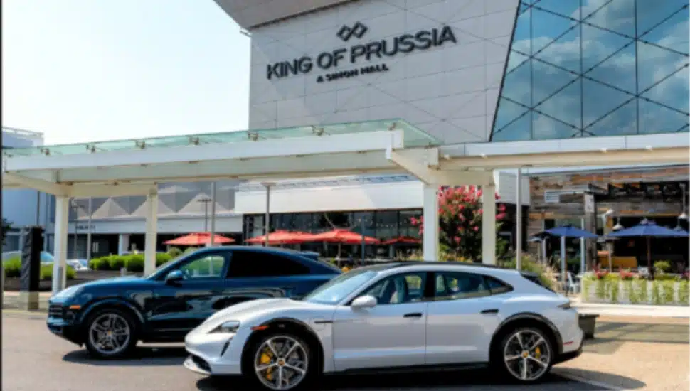 The Porsche Studio in now open at the King of Prussia Mall.