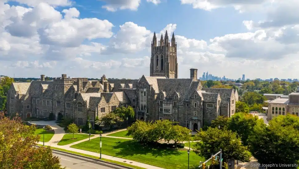 Saint Joseph University's campus.
