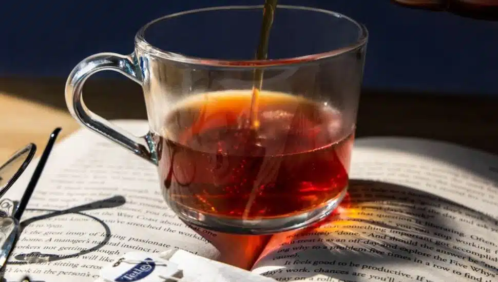 A cup of tea.