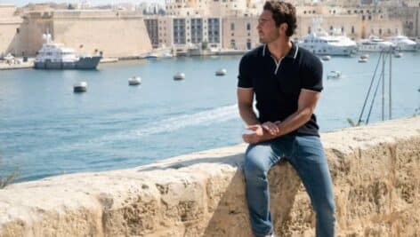 Joey Graziadei in Malta for "The Bachelor."