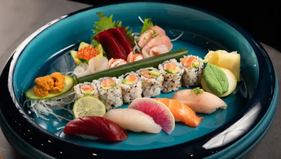 A dish served at Taku Japanese Steakhouse.