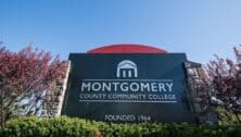 Montgomery County Community College sign