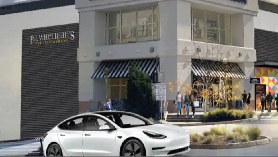 Rendering of P.J. Whelihan’s Pub + Restaurant at the newest location in Wynnewood Shopping Center in Wynnewood.