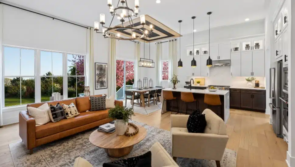 Toll Brothers' new homes.