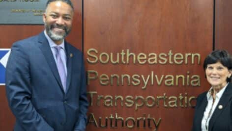 SEPTA’s board has selected Kenneth E. Lawrence, Jr., former chair of the Montgomery County Commissioner to serve as Board Chair. Chester County Commissioner Marian D. Moskowitz will serve as Vice Chair.
