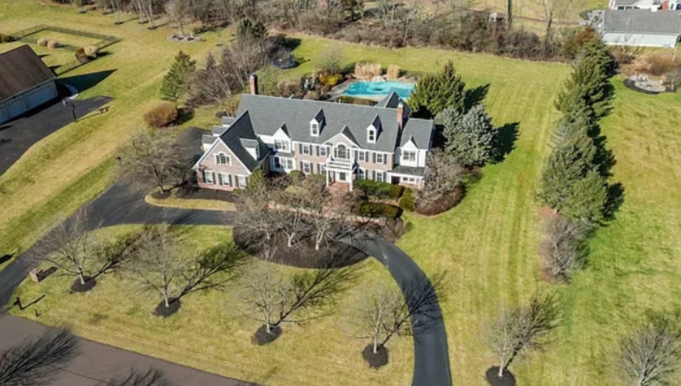 Exterior shot of 1797 Hawke Nest Lane in Collegeville.