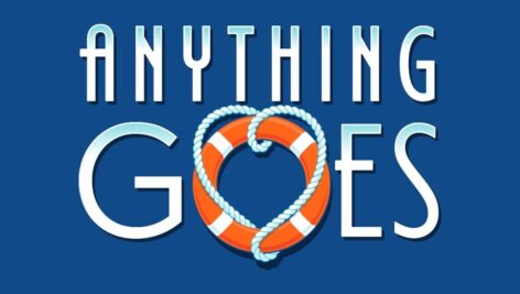 Flyer for the production "Anything Goes."