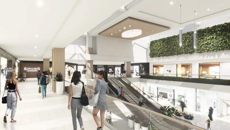 Inside The Southdale Center in suburban Minneapolis.