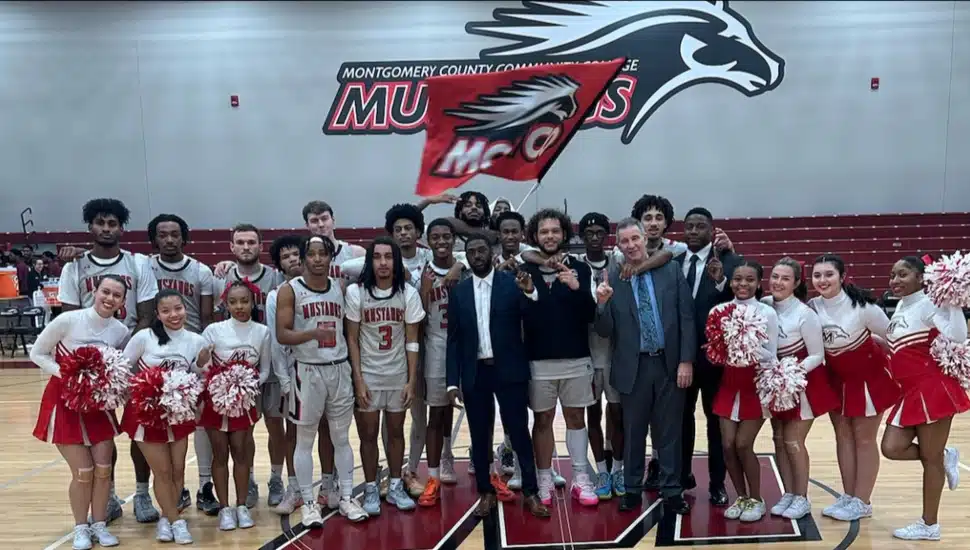 Montgomery County Community College's men's basketball team.