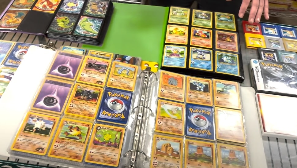 Pokemon cards collection.