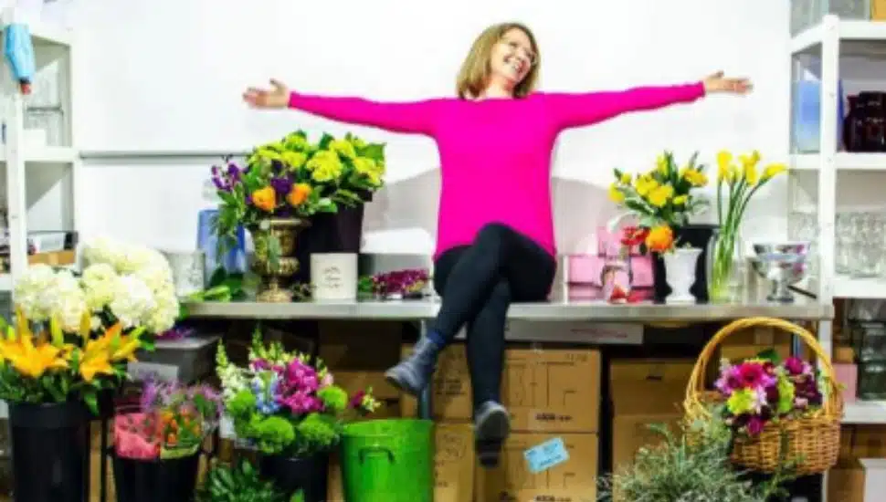 Tiffanie Moyer of Blooming Affairs Florist.